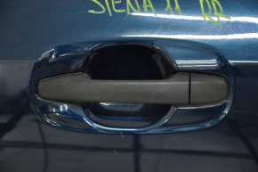 Plug outer handle rear right Toyota Sienna 11-20 chrome