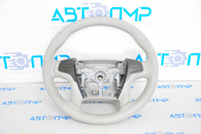 Naked steering wheel Toyota Sienna 11-15 gray rubber