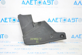 Rear bumper liner left Toyota Sienna 11-20