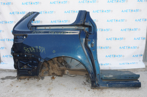 Quarter wing rear right Toyota Sienna 11-12 without BSM, blue, dent