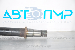 Drive axle shaft front right Toyota Sienna 11-16 3.5 FWD, with bracket, damaged suspension bracket
