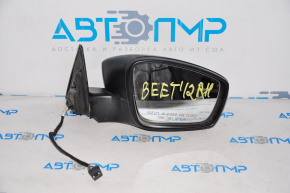 Right side mirror assembly VW Beetle 12-18 5 pins, structure