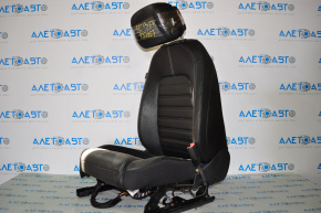 Passenger seat VW CC 08-17 without airbag, leather black