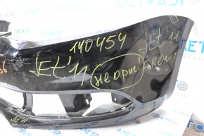 Front bumper bare VW Jetta 11-14 USA TAIWAN black, crack, pressed, broken mount