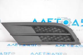 Front bumper grille, left side, VW Jetta 15-18 USA, without fog lights