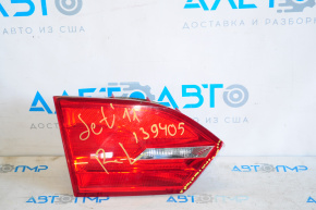Inner taillight trunk lid left VW Jetta 11-14 USA chip on right edge