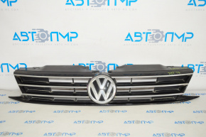 VW Jetta 15-18 USA grille with badge, chrome