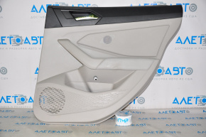 Door trim card rear right VW Jetta 19-24 gray