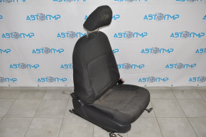 Passenger seat VW Passat b7 12-15 USA without airbag, manual, cloth, black