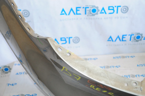 Bare rear bumper VW Passat b7 12-15 USA silver, scratches, dents, crack, broken fasteners
