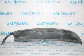 Rear bumper lip for VW Passat b7 12-15 USA, 1-pipe design