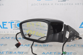 Left side mirror complete VW Passat b7 12-15 USA type as b7 turn signal, black