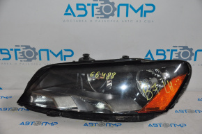 Left front headlight VW Passat b7 12-15 USA naked