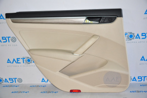 Door trim panel rear left VW Passat b8 16-19 USA beige
