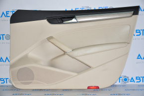 Door trim card front right VW Passat b8 16-19 USA beige