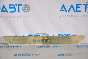 Door sill outer front left VW Passat b8 16-19 USA chrome