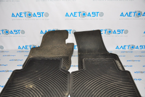 Set of floor mats for VW Passat B8 16-19 USA, rubber, black