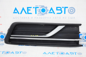 Front bumper grille, right side, VW Passat b8 16-19 USA, without fog lights