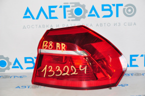 Lamp outer wing right VW Passat b8 16-19 USA halogen light