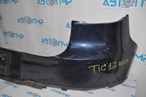 VW Tiguan 12-18 restyling bare rear bumper, upper part