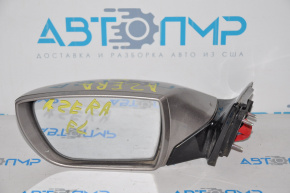 Left side mirror assembly for Hyundai Azera 12-17, 6 pins, turn signal, gold