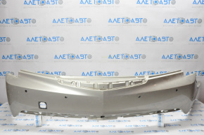 Bare rear bumper Cadillac ATS 13-18 silver for parking sensors, crack, worn, broken fastener