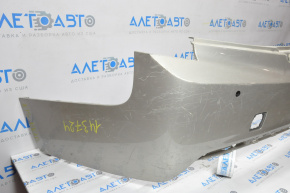 Bare rear bumper Cadillac ATS 13-18 silver for parking sensors, crack, worn, broken fastener