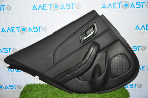 Door trim card rear left Chevrolet Malibu 13-15 black