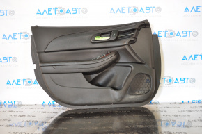 Door trim card front left Chevrolet Malibu 13-15 leather black