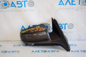 Side mirror right assembly Chevrolet Malibu 13-15 7 pins, turn signal, gray