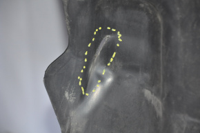Rear right fender liner Chevrolet Malibu 13-15 dented small cracks