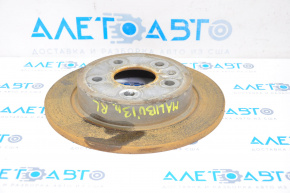 Rear left brake disc Chevrolet Malibu 13-16 290/12mm rusty