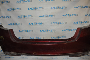 Rear bumper bare Chrysler 200 15-17 red