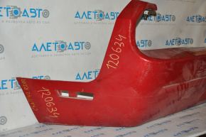 Rear bumper bare Dodge Challenger 09-14 red