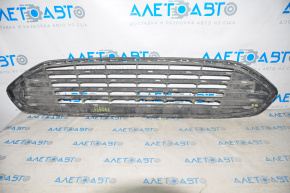 Radiator grill assembly without frame Ford Fusion mk5 13-16 cracks broken fastener