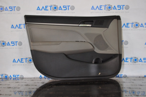 Door trim card front left Hyundai Elantra AD 17-18 cloth gray