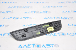 Door sill trim rear outer right Hyundai Elantra AD 17-20 black