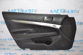 Door trim card front left Infiniti G25 G35 G37 4d 06-11 scratches on insert