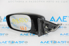 Left side mirror assembly Infiniti G25 G37 4d 09-13 9 pins, gray