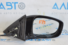 Right side mirror complete Infiniti G25 G37 4d 09-13 9 pins, graphite
