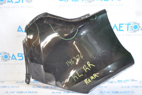 Bumper rear bare right fang Jeep Cherokee KL 14-18 black