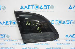 Window blind glass rear left Jeep Cherokee KL 14-18 black