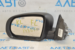 Left side mirror assembly Jeep Cherokee KL 14-18 3 pins, structure