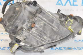 Headlight front right Jeep Cherokee KL 14-16 prerest halogen black, broken housing