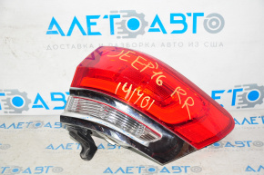 Light outer wing right Jeep Grand Cherokee WK2 14-18 chrome