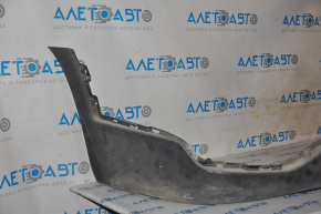 Rear bumper bare lower part Kia Sorento 14-15 rest broken fastened, pressed