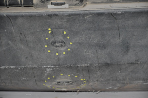 Rear bumper bare lower part Kia Sorento 14-15 rest broken fastened, pressed