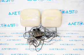 Headrests with monitors and module Lexus RX350 RX450h 10-13 beige, cut