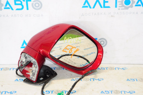 Side mirror right assembly Lexus RX350 RX450h 10-12 14 pins, auto-dimming, turn signal, red