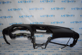 Torpedo front panel without AIRBAG Lexus RX350 RX450h 10-15 black broken glove compartment mounts. without plugs, tear